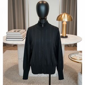 Les Copains Black Button Down Shirt